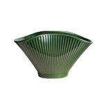 Wave Sage Green Ceramic Pot