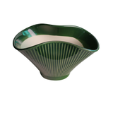 Wave Sage Green Ceramic Pot