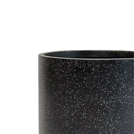 Tapered Cylindrical Terrazzo Pot