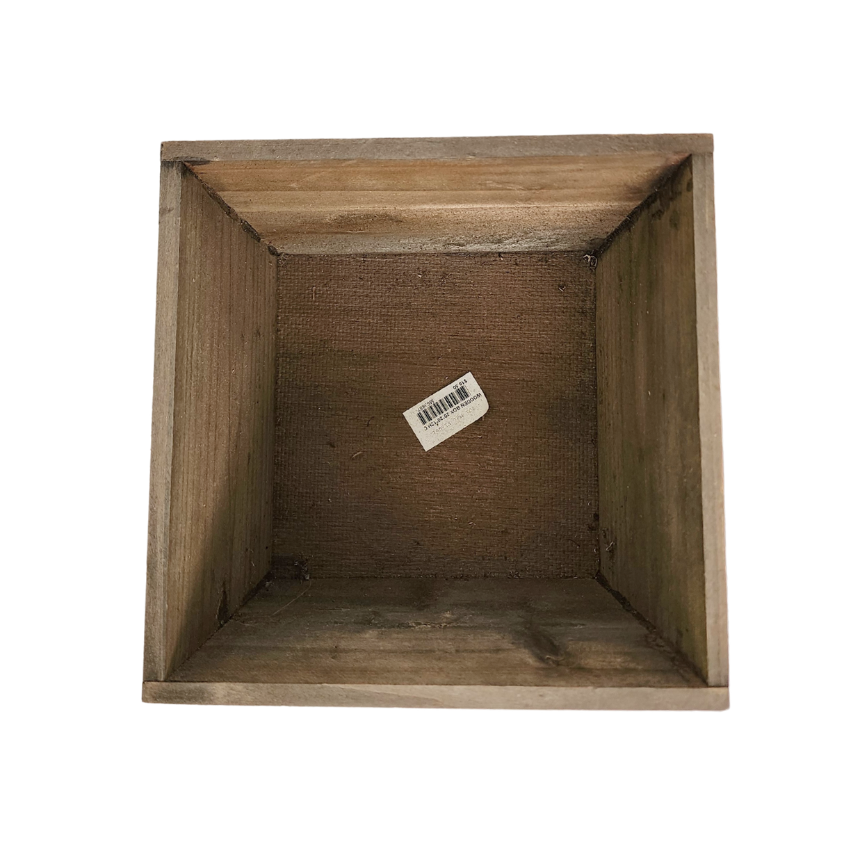 Wooden box