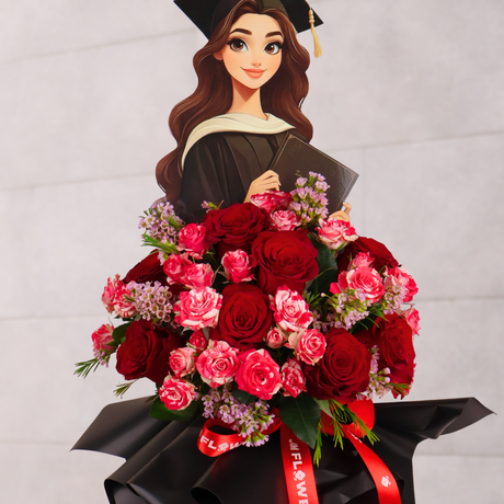 Bloom ahead (8 Roses) - Flower Arrangement