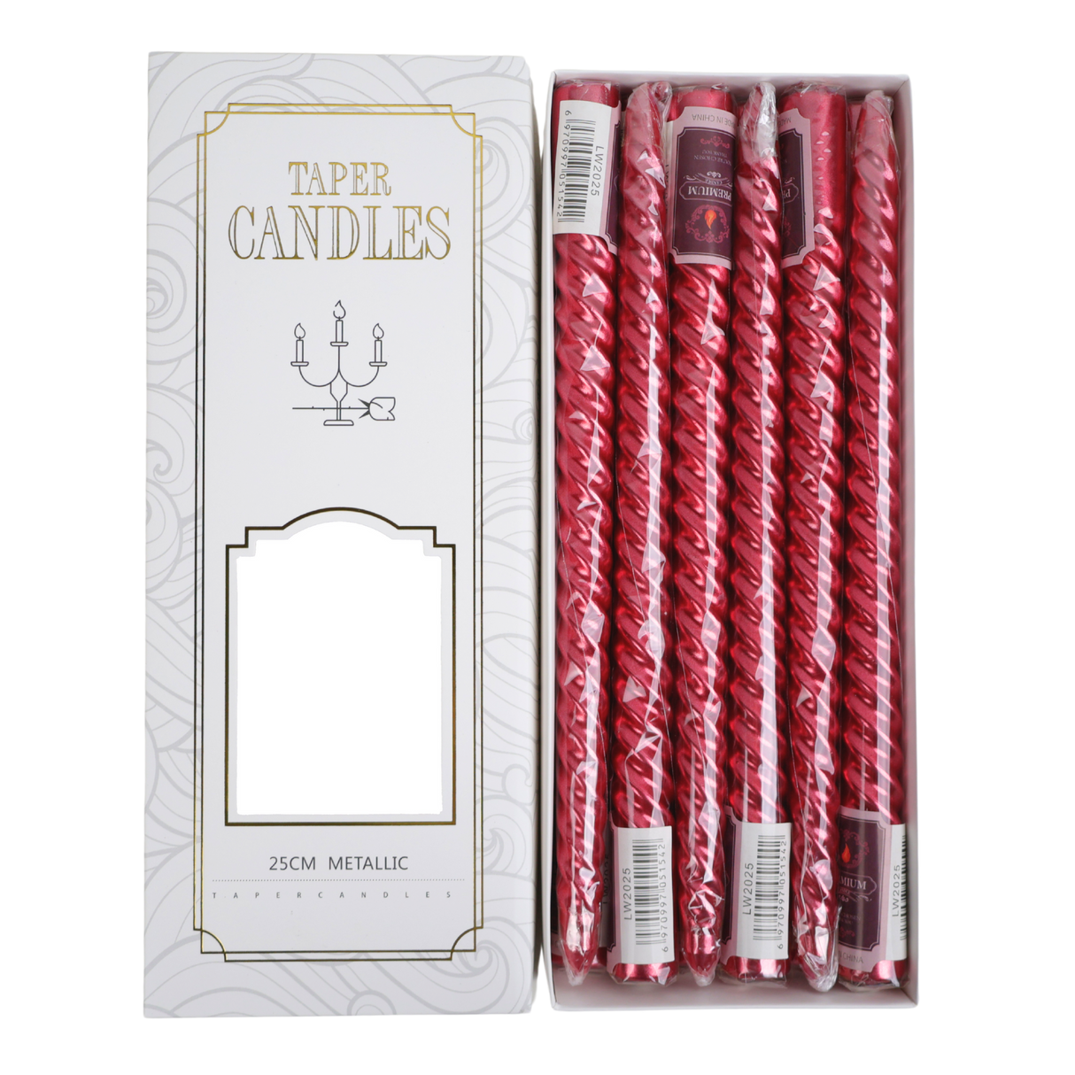 Christmas Candle Set of 12