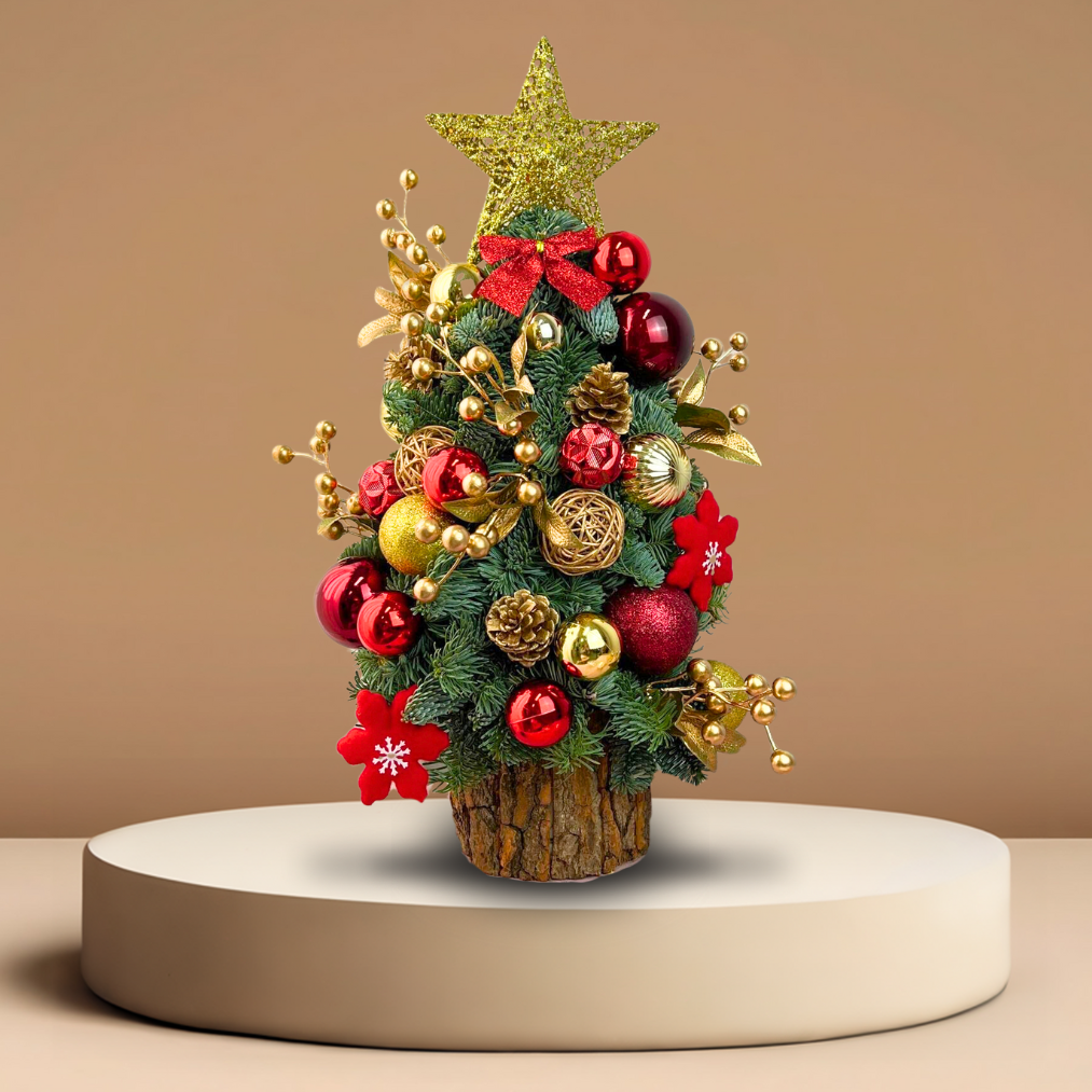 Tinsel Treasure - Fresh Mini Christmas Tree