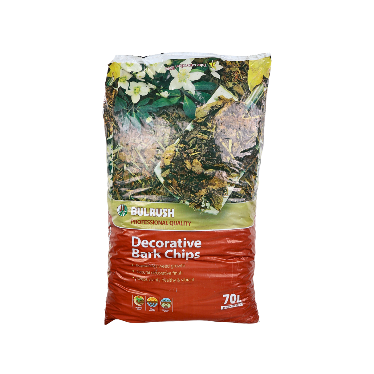 Bulrush Decorative Bark Chips (70L)