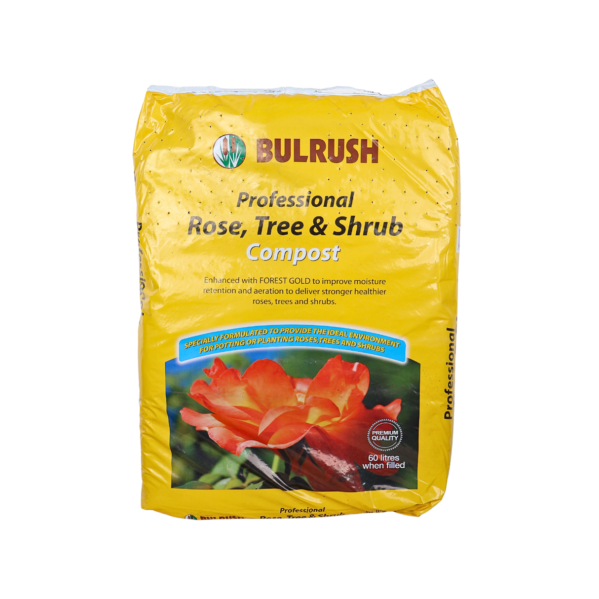 Bulrush Rose, Tree & Shrub Compost (60L)