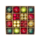 Premium Christmas Baubles Set (44pc)