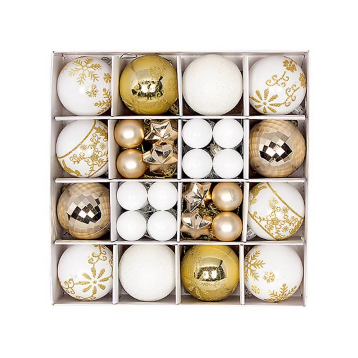 Premium Christmas Baubles Set (44pc)