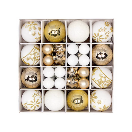 Premium Christmas Baubles Set (44pc)