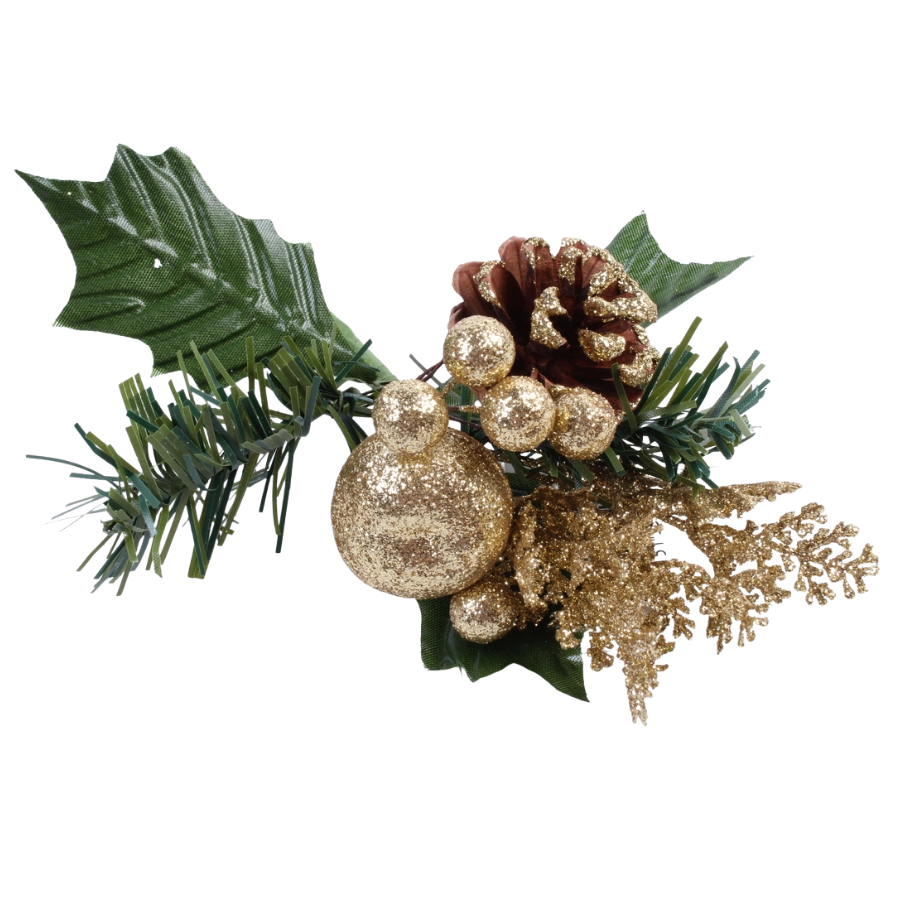 Artificial Glitter Pinecone