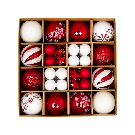 Premium Christmas Baubles Set (44pc)