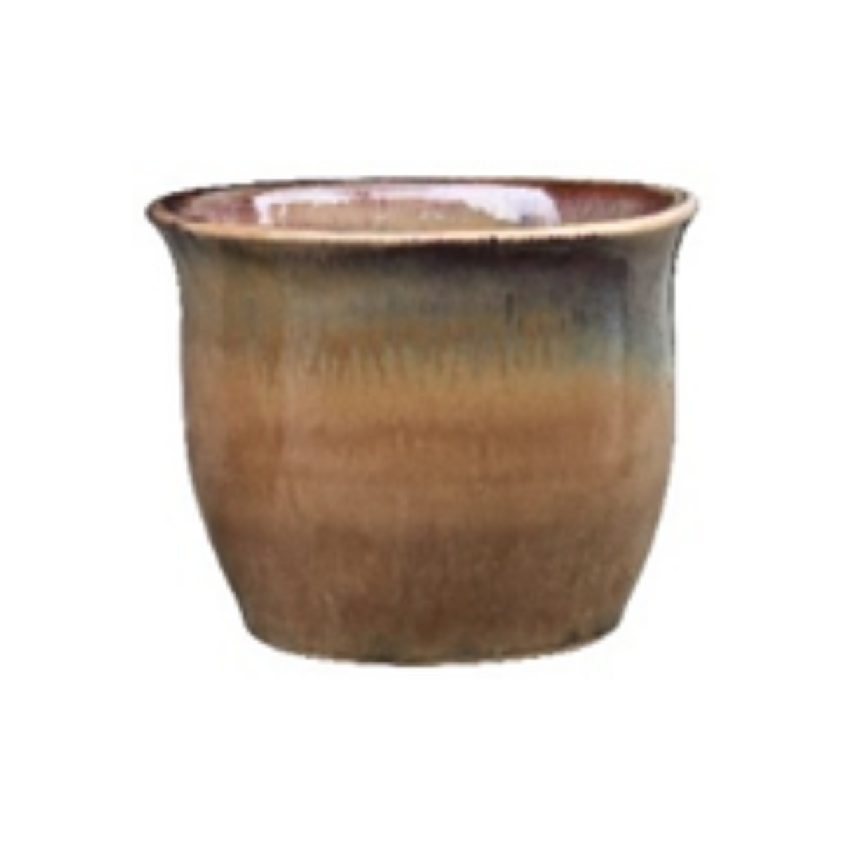 6902 Magnolia Pot (Rustic Brown)