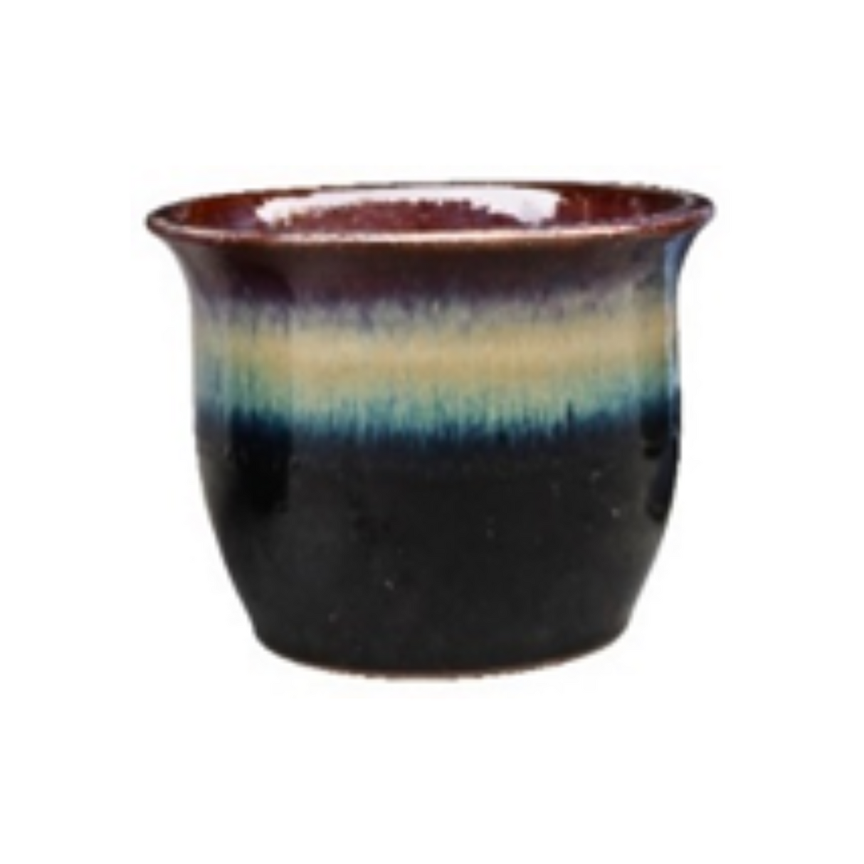 6902 Magnolia Pot (Merlot Black)