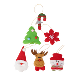 Christmas Plush Ornaments (6p)