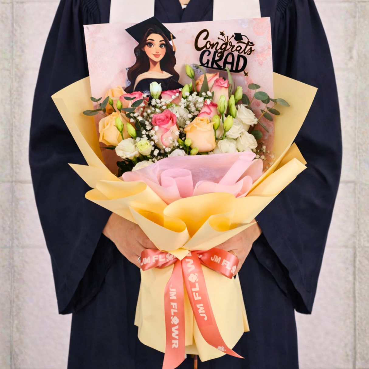 Graceful Journey (12 Roses) - Flower Bouquet