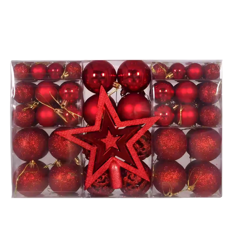 Premium Christmas Baubles Set (101pc)