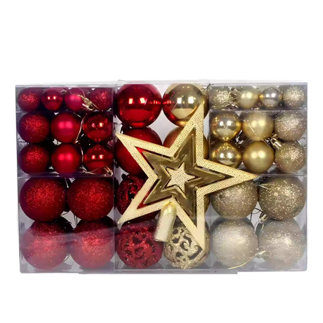 Premium Christmas Baubles Set (101pc)