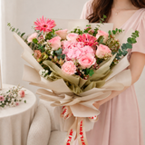 Laurel (Hydrangea, Roses, Gerbera) - Flower Bouquet