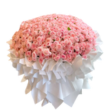 999 Roses – Rosé Royale Grand Romantic Flower Bouquet