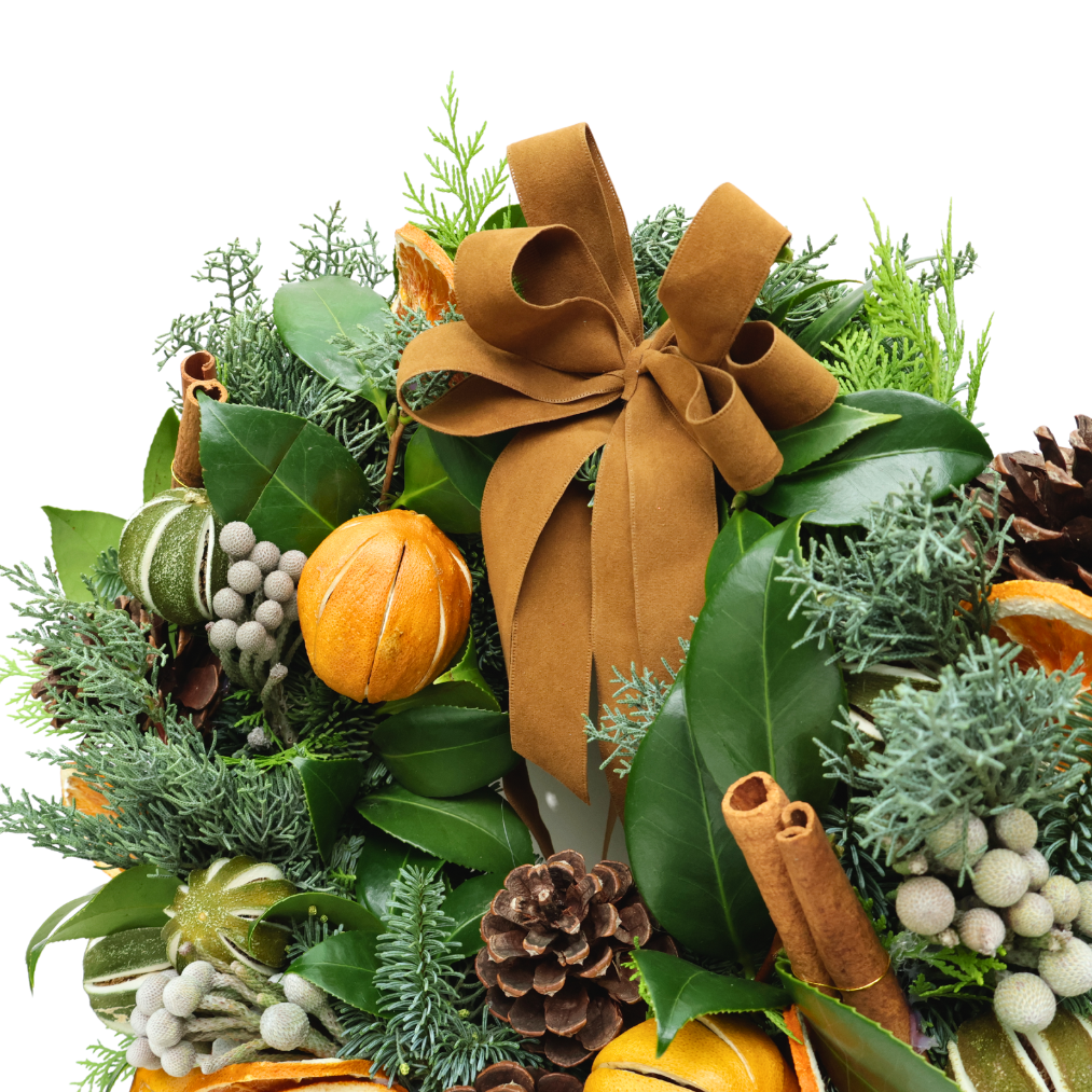 Citrus Grove - Christmas Nobilis Wreath