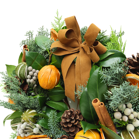 Citrus Grove - Christmas Nobilis Wreath