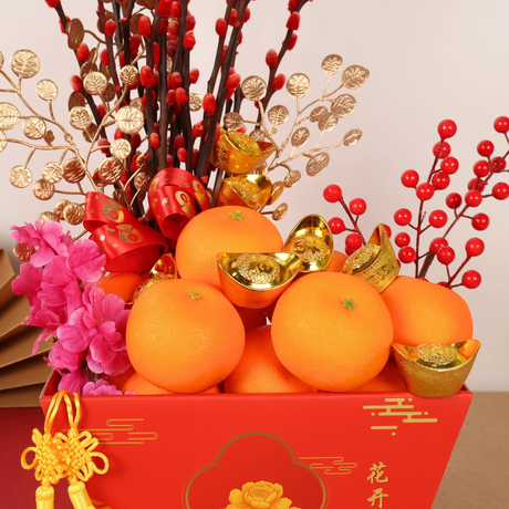 Prosper Victory - 18 Oranges & 20 Pussy Willow Bundle Set