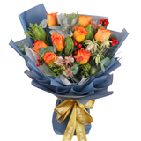 Alina (8 Roses) - Flower Bouquet