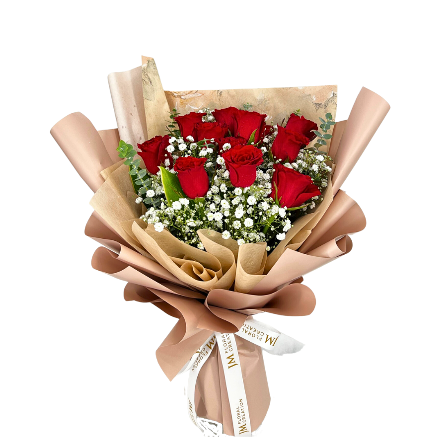 Arabella (12 Roses) - Flower Bouquet – JM Flower