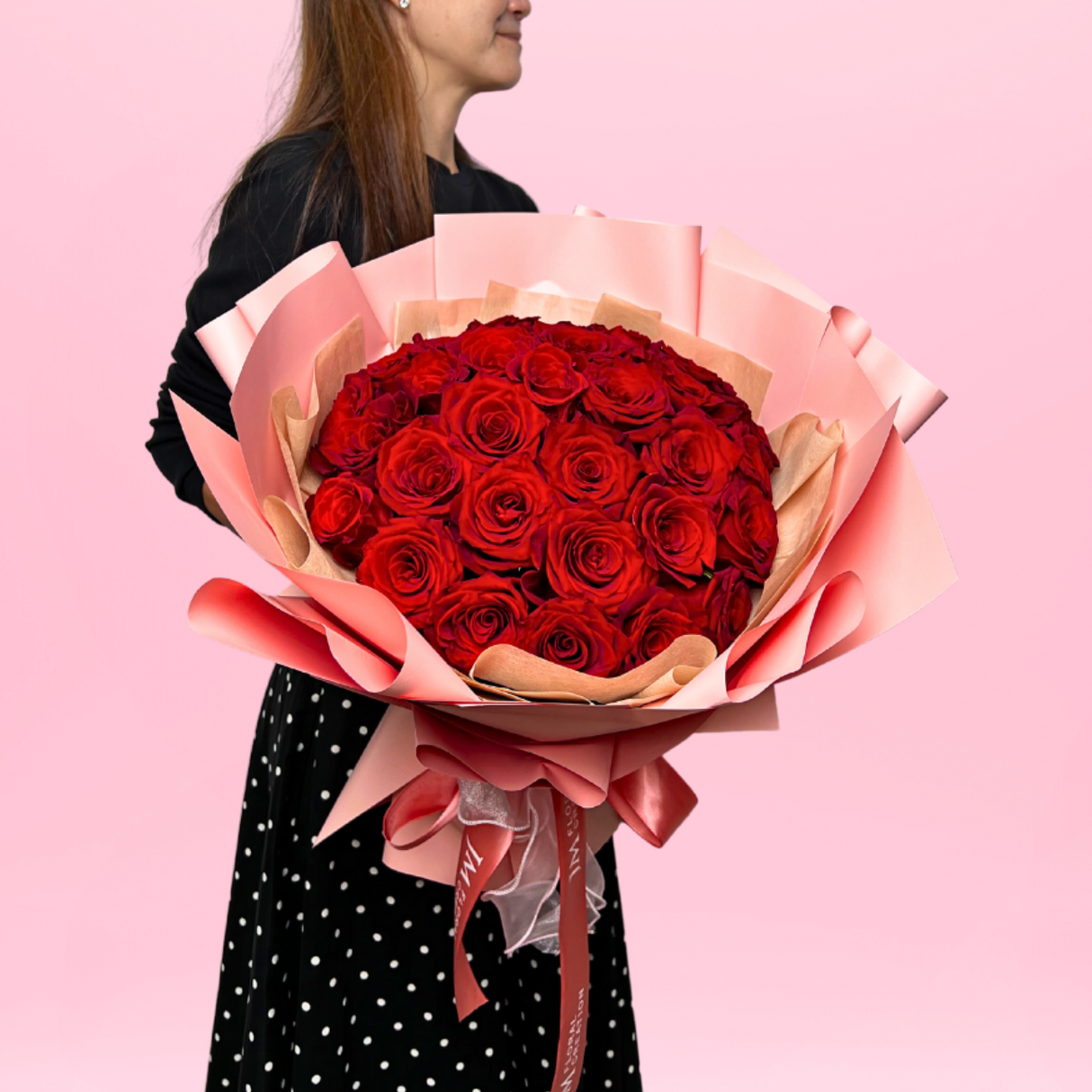 Aria (33 Roses) - Valentine Flower Bouquet