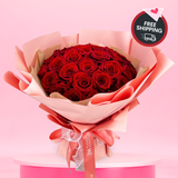 Aria (33 Roses) - Valentine Flower Bouquet