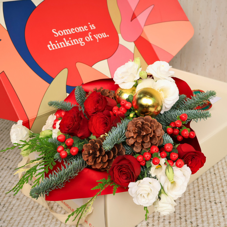 Bloom Noel - PetalBox Festive Bouquet
