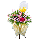 Blooming Congratulations - Congratulatory Flower Stand