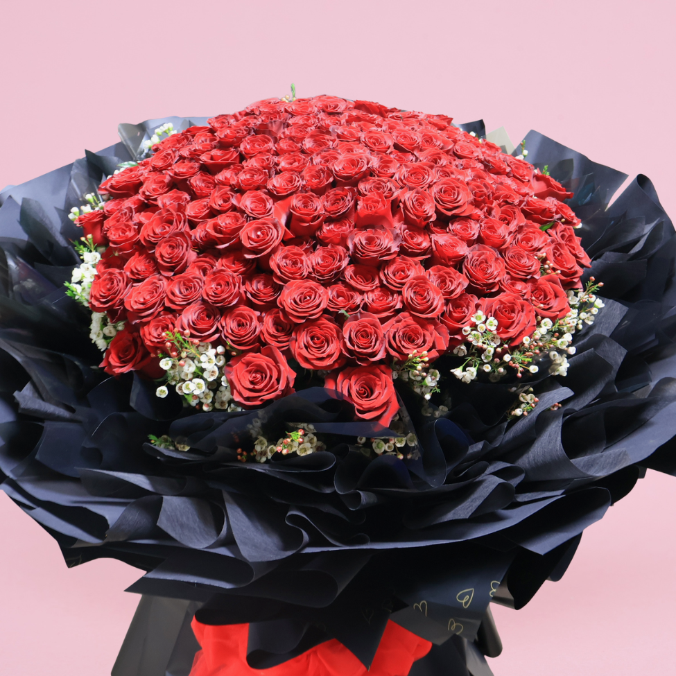 Boundless Forever (199 Roses) - Flower Bouquet
