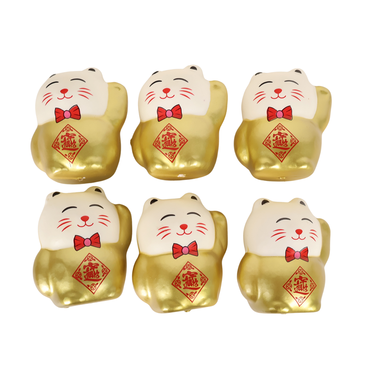 Fortune Cat (6 Pieces)