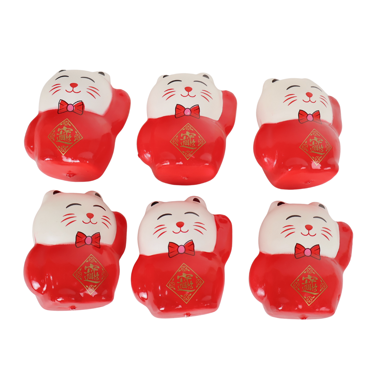 Fortune Cat (6 Pieces)