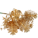 Artificial Gold Pine 35cm