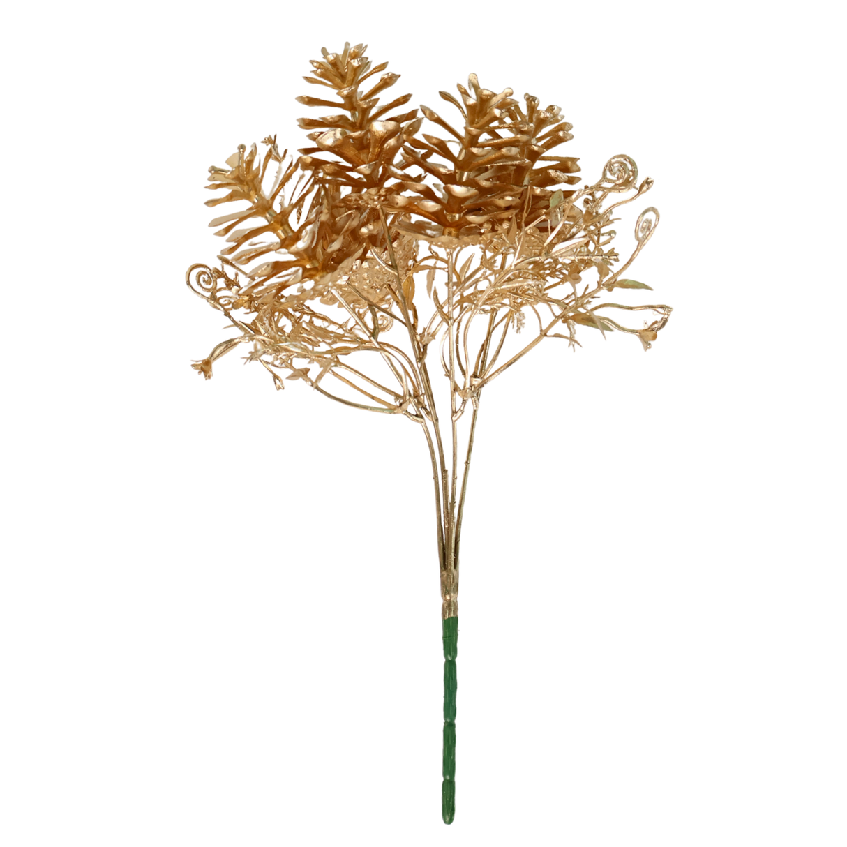 Artificial Gold Pine 35cm
