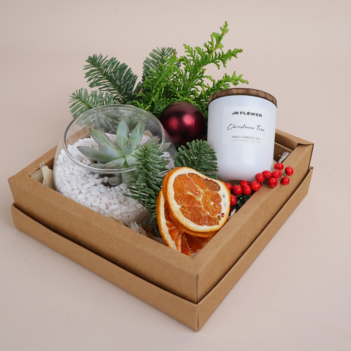 Candle Holiday Gift Set