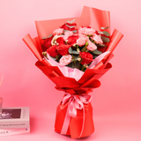 Candy Kisses (9 Roses) - Flower Bouquet