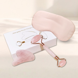Eye Mask, Jade Roller & Gua Sha Beauty Set