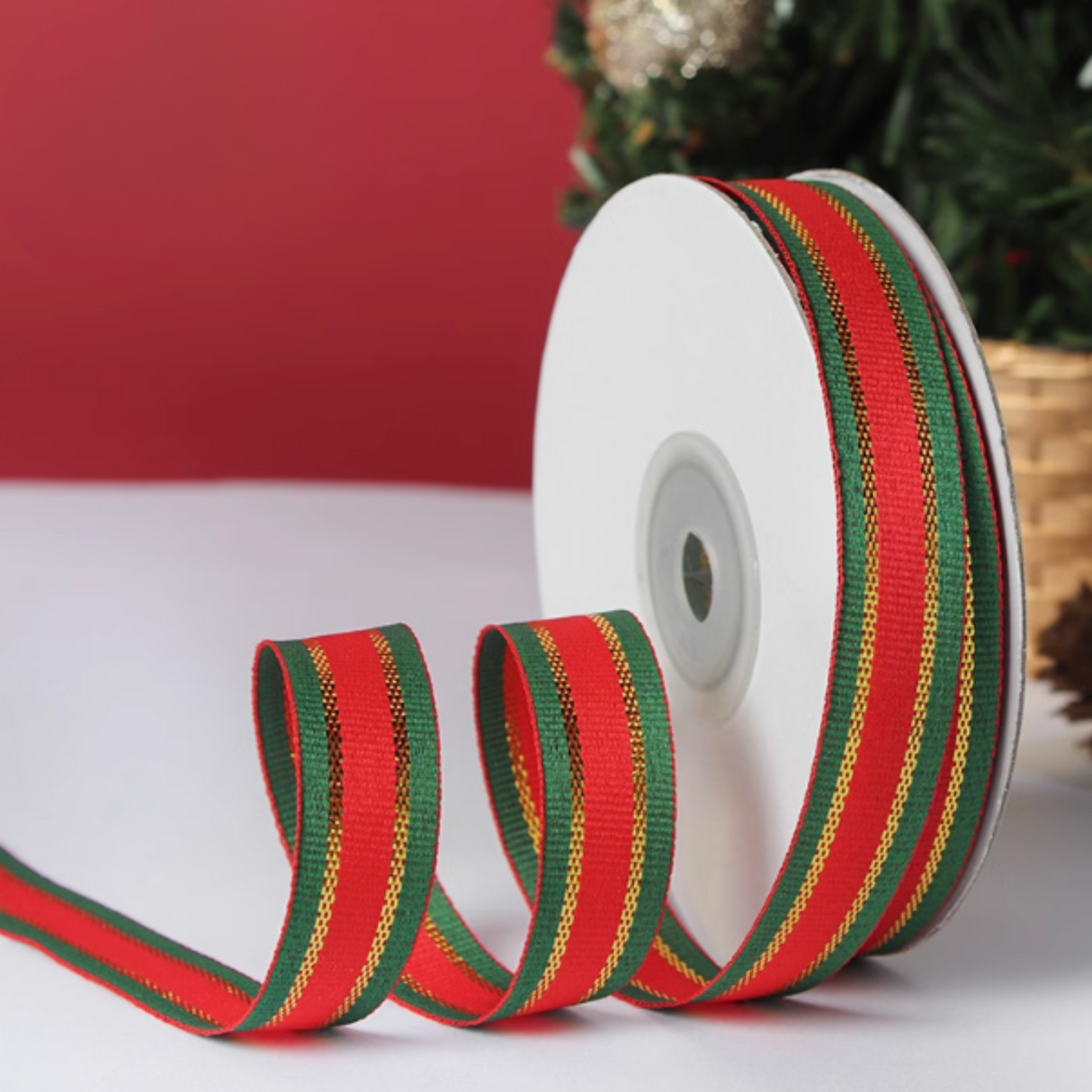 Christmas Plaid Ribbons