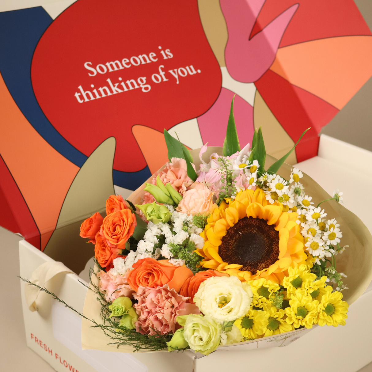 Citrus Burst - PetalBox Signature Bouquet