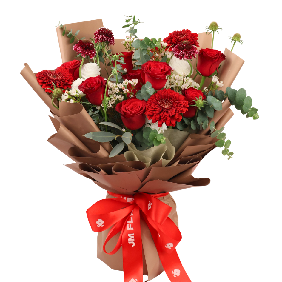 Cleo (8 Roses) - Flower Bouquet