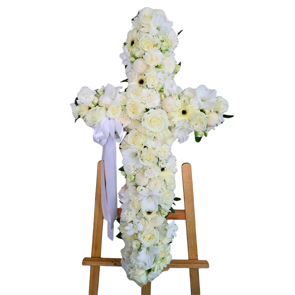 Cross of Comfort - Condolence Flower Stand