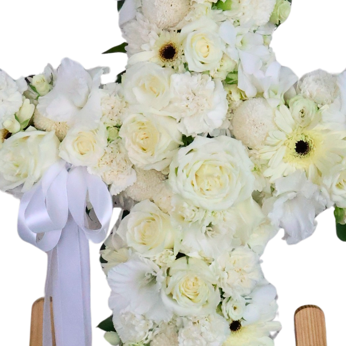Cross of Comfort - Condolence Flower Stand