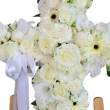 Cross of Comfort - Condolence Flower Stand