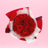 Destiny Red (12/24/50 Roses) - Valentine Flower Bouquet