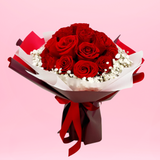 Destiny Red (12/24/50 Roses) - Valentine Flower Bouquet