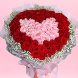 Devoted Desire (99 Roses) - Valentine Flower Bouquet