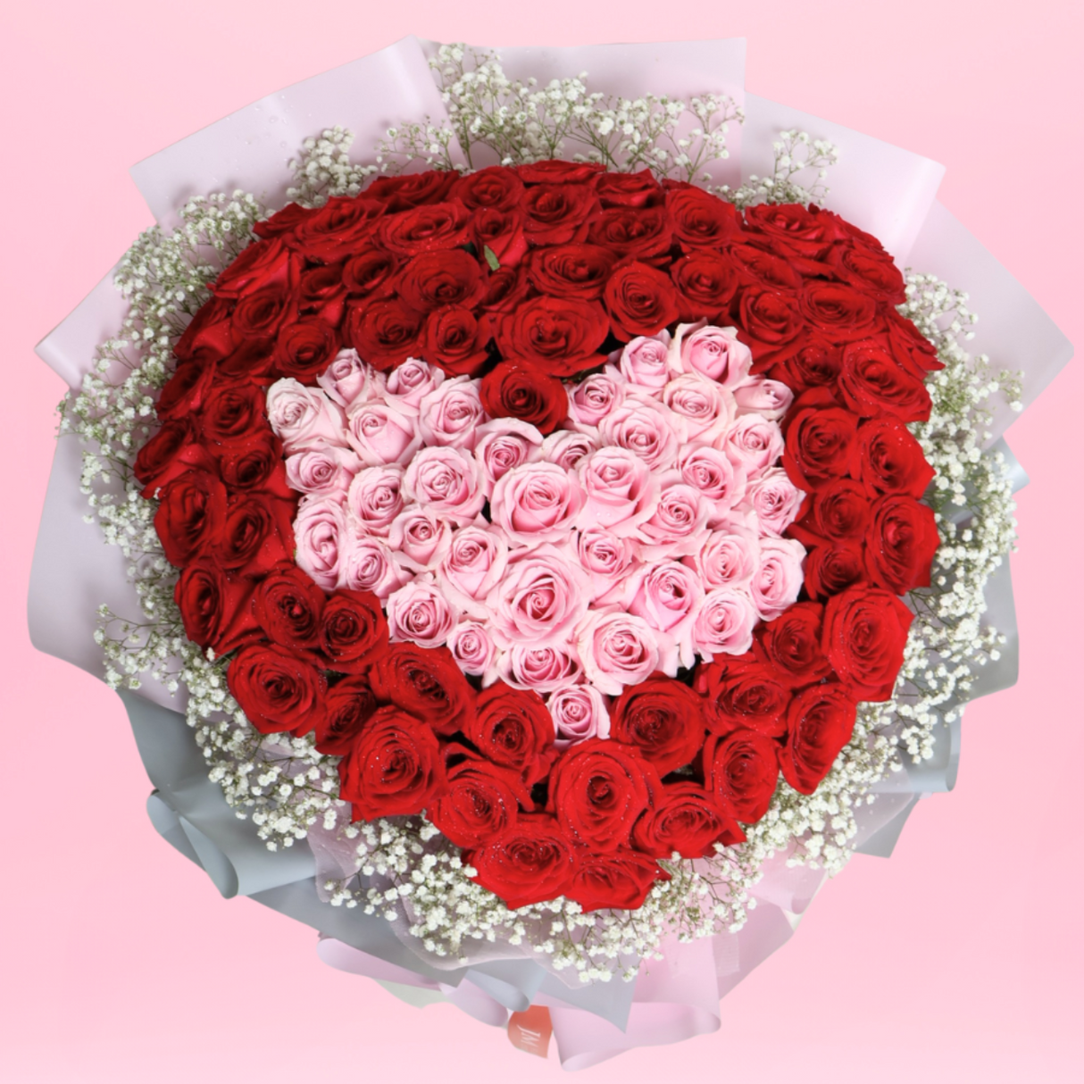 Devoted Desire (99 Roses) - Valentine Flower Bouquet