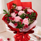 Eugenie (6 Roses) - Flower Bouquet